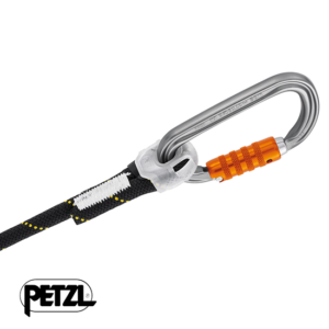 PETZL-L044BA00-LONGE PROGRESS ADJUST-I 1M-LONGE DE PROGRESSION-MOUSQUETON