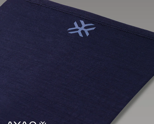 AYAQ-LB-NW-LOBBIA-TOUR DE COU MERINOS-BLUE SLATE-BLEU