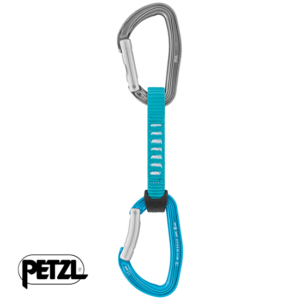 PETZL-M060LC05-6 DÉGAINES DJINN AXESS 11 CM-TURQUOISE