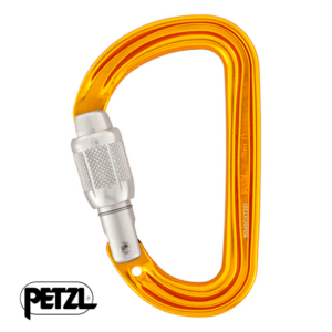 PETZL-M39ASL-SM'D SCREW LOCK-MOUSQUETON