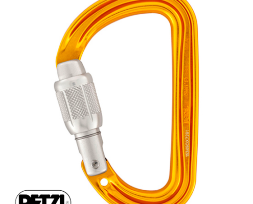 PETZL-M39ASL-SM'D SCREW LOCK-MOUSQUETON