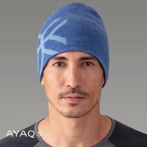 AYAQ-UP-BN-UPSALA-BONNET-BLUE ICE-BLEU-VUE
