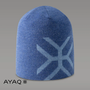 AYAQ-UP-BN-UPSALA-BONNET-BLUE ICE-BLEU
