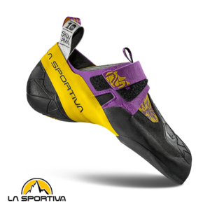 LA SPORTIVA-ZFCS005U00Y00-SKWAMA-CHAUSSONS D'ESCALADE-HOMME-PURPLE YELLOW-VIOLET