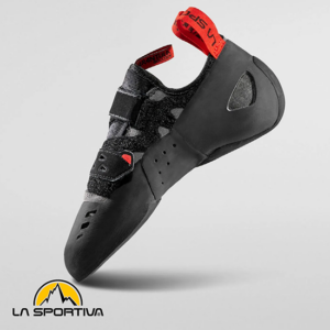 LA SPORTIVA-ZFCS143G17R19-TARANTULA BOULDER-CHAUSSONS D'ESCALADE-METAL SUNSET-NOIR-CÔTÉ INTÉRIEUR
