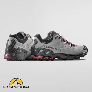 LA SPORTIVA-ZFHS131G07R25-ULTRA RAPTOR II LEATHER GTX-CHAUSSURES DE RANDONNÉE-FEMME-CLOUD REDWOOD-GRIS-VUE