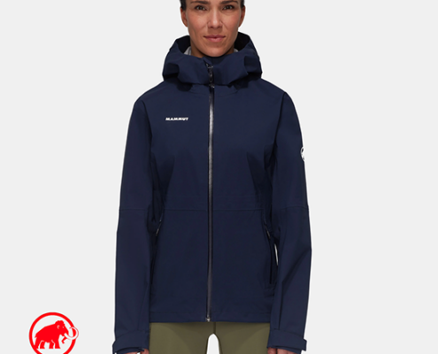 MAMMUT-1010-30970-LINARD GUIDE HS HOODED JACKET-VESTE IMPERMÉABLE-FEMME-5118 MARINE