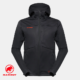 MAMMUT-1011-02870-ULTIMATE VIII SO HOODED JKT M 25 YEARS-VESTE SOFTSHELL À CAPUCHE-BLK BLACK-NOIR
