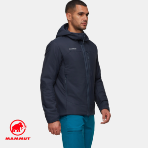 MAMMUT-1013-04100-RIME IN HOODED JACKET-VESTE IMPERMÉABLE-HOMME-5118 MARINE-COTÉ