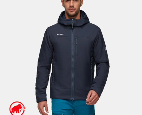 MAMMUT-1013-04100-RIME IN HOODED JACKET-VESTE IMPERMÉABLE-HOMME-5118 MARINE