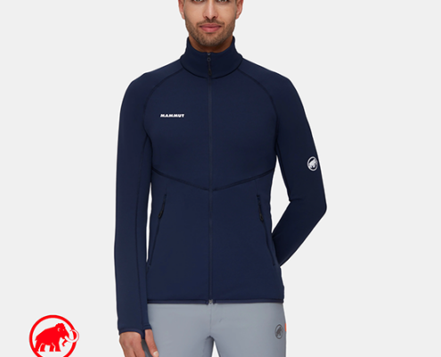 MAMMUT-1014-04302-ACONCAGUA ML JACKET-VESTE POLAIRE-HOMME-5118 MARINE