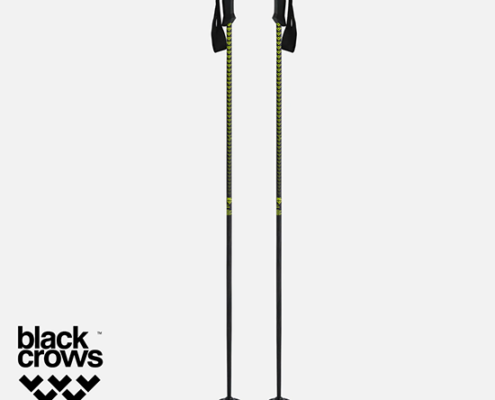 BLACK CROWS-101990-STANS-BATONS DE SKI-BLACK YELLOW-NOIR