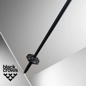BLACK CROWS-101990-STANS-BATONS DE SKI-BLACK YELLOW-NOIR-RONDELLE