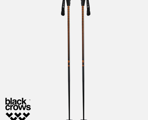 BLACK CROWS-102496-META-BATONS DE SKI-BLACK ORANGE-NOIR