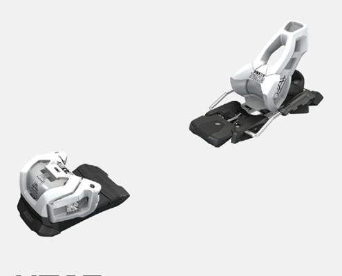 HEAD-114601-ATTACK 11 GW FREIN 95-FIXATION POUR SKI ALPIN-SOLID WHITE-BLANC