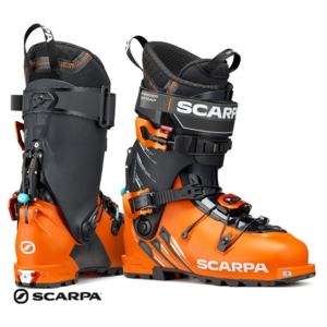 SCARPA-12057-501-MAESTRALE-SKI DE RANDONNÉE-ORANGE BLACK-NOIR