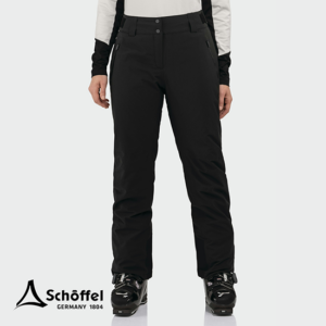 SCHOFFEL-13755-SKI PANTS STYLE PINE LADY-PANTALON DE SKI-FEMME-9990 BLACK-NOIR