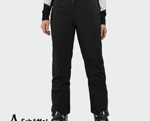 SCHOFFEL-13755-SKI PANTS STYLE PINE LADY-PANTALON DE SKI-FEMME-9990 BLACK-NOIR