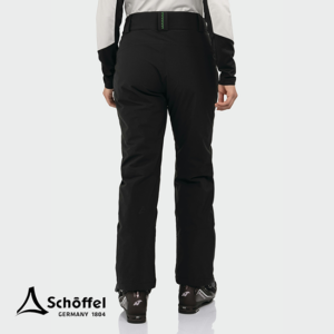 SCHOFFEL-13755-SKI PANTS STYLE PINE LADY-PANTALON DE SKI-FEMME-9990 BLACK-NOIR-ARRIERE