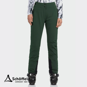 SCHOFFEL-13757-SKI PANTS STYLE SKAYRA LADY-PANTALON DE SKI-FEMME-6965 DARK JADE-VERT