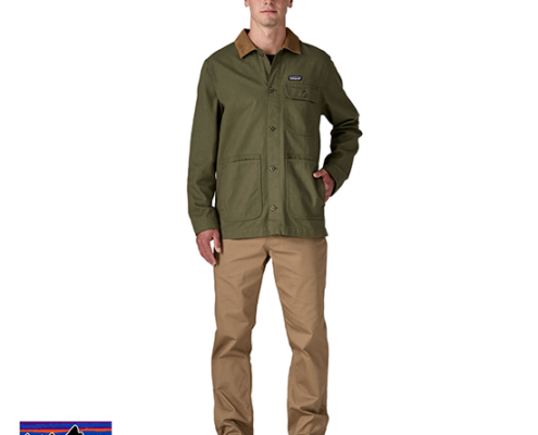 PATAGONIA-20250-M'S POINT REYES CANVAS-BLOUSON-HOMME-BSNG BASIN GREEN-VERT