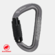 MAMMUT-2040-02540-SENDER TWISTLOCK CARABINER-MOUSQUETON-GREY-GRIS