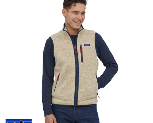 PATAGONIA-22821-M'S RETRO PILE VEST- POLAIRE SANS MANCHE-HOMME-ELKH EL CAP KHAKI-BEIGE