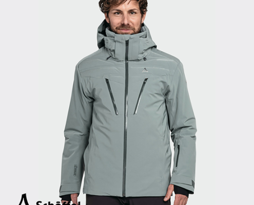 SCHOFFEL-23937-SKI JACKET STYLE BOSSONS-VESTE DE SKI-HOMME-9405 STEEL GREY-GRIS