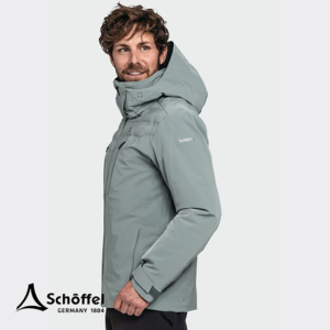 SCHOFFEL-23937-SKI JACKET STYLE BOSSONS-VESTE DE SKI-HOMME-9405 STEEL GREY-GRIS-CÔTÉ