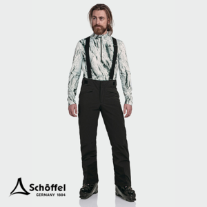 SCHOFFEL-24167-SKI PANTS STYLE MOUNTET-PANTALON DE SKI-HOMME-9990 BLACK-NOIR