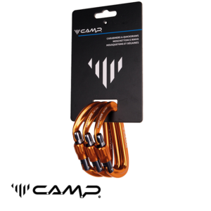 CAMP-293001-ORBIT LOCK-PACK DE 3 MOUSQUETONS