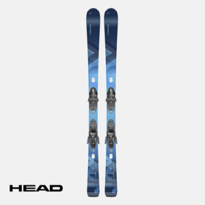 HEAD-31560503-SUPER JOY+JOY 11 GW SLR-PACK SKI ALPIN + FIXATION-FEMME-BLEU