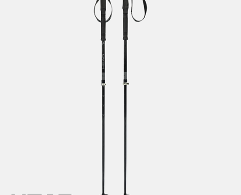 HEAD-381114-CRUX CARBON-BÂTONS DE SKI DE RANDONNÉE-CARBON REFLECTIVE-NOIR