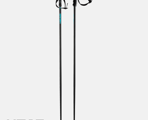 HEAD-381803-MULTI-BÂTONS DE SKI-BLACK SPEED BLUE-NOIR