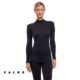 FALKE-39160-TEE SHIRT TURTEL-SOUS VETEMENT THERMIQUE MANCHES LONGUES-FEMME-3000 BLAC-NOIR