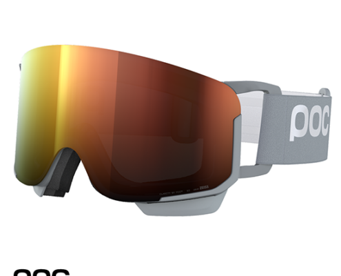 POC-40852-NEXAL MID-MASQUE DE SKI-9637 GRANITE GREY - SUNNY ORANGE-GRIS