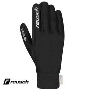 REUSCH-6405125-HARAYEL WINDSTOPPER-GANTS-UNISEXE-7702 BLACK SILVER-NOIR-DESSUS