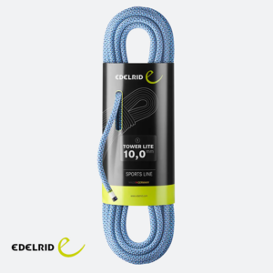 EDELRID-71220-TOWER LITE 10MMX30M-CORD-ICEMINT-BLEU