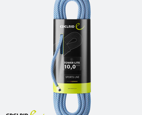 EDELRID-71220-TOWER LITE 10MMX30M-CORD-ICEMINT-BLEU