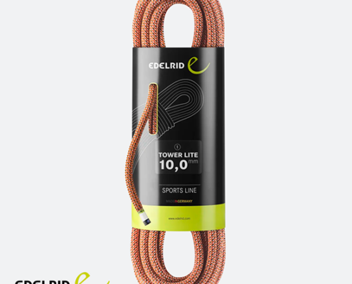 EDELRID-71220-TOWER LITE 10MMX30M-CORD-RED SAHARA-ROUGE