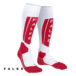 FALKE-76010-SK5 EXPERT-CHAUSSETTES DE SKI-FEMME-2088 FF MAT-BLANC