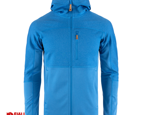 FJALL RAVEN-82257-ABISKO TRAIL FLEECE-VESTE POLAIRE A CAPUCHE-HOMME-525 UNCLE BLUE-BLEU