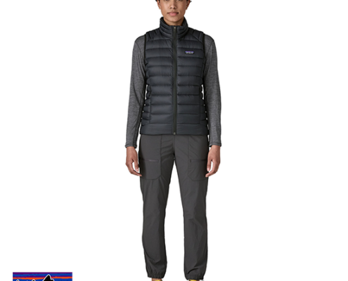 PATAGONIA-84629-W'S DOWN SWEATER VEST-DOUDOUNE SANS MANCHE-FEMME-BLK BLACK-NOIR