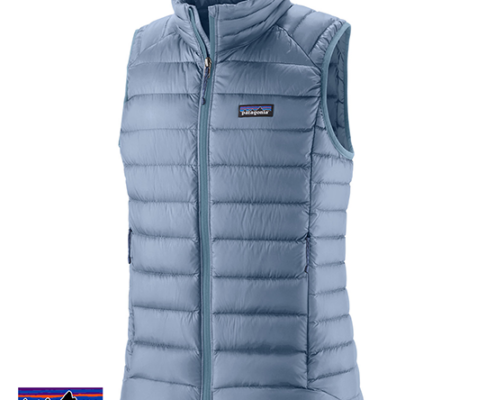 PATAGONIA-84629-W'S DOWN SWEATER VEST-DOUDOUNE SANS MANCHE-FEMME-BNLB BARNACLE BLUE-BLEU