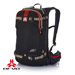 ARVA-AIR1SWRIDE18-SAC À DOS AIRBAG DE SKI-BLACK-NOIR