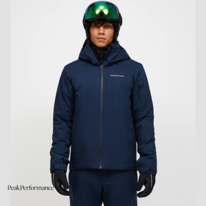 PEAK PERFORMANCE-G80505020-MAROON HIPE 2L INSULATED SHELL JACKET-VESTE DE SKI-HOMME-BLUE SHADOW-BLEU-FACE