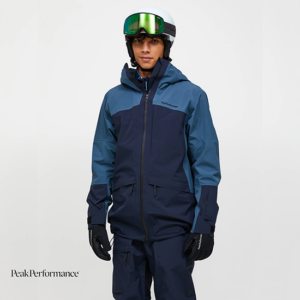 PEAK PERFORMANCE-G80569010-VERTEC HIPE 3L SHELL JACKET-VESTE DE SKI-HOMME-010 BLUE SHADOW-BLEU-FACE