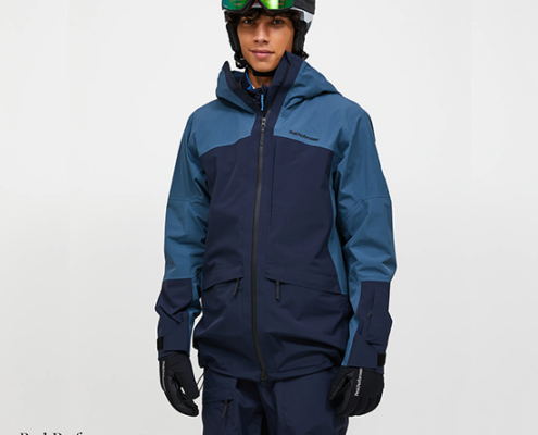 PEAK PERFORMANCE-G80569010-VERTEC HIPE 3L SHELL JACKET-VESTE DE SKI-HOMME-010 BLUE SHADOW-BLEU-FACE