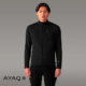 AYAQ-KK-FL-M-KOKANEE-VESTE POLAIRE-HOMME-BK BLACK-NOIR