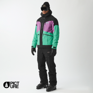 PICTURE-MVT0575-NAIKOON JACKET-VESTE DE SKI-HOMME-B BRIGHT MAGENTA-VIOLET-CÔTÉ